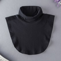 HIR0027071+1 하이엔드 페이크카라 골프 스포츠넥워머 공갈목티 넥워머 목토시, 블랙_그레이