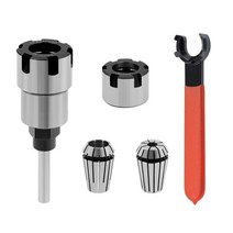 cnc 밀링 도구 조각 기계 용 5pcs 세트 확장로드 콜렛 um 유형 렌치 너트, 은