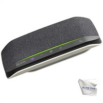 GTW 번들 Poly SYNC 20 USB-C 블루투스 스피커폰 동글 및 충전기 포함 - 음성/비디오 스트리밍 원격 학습 학교 접촉 앱 줌 Webex Meet Teams, [01] 기준, [02] 동기화 10(10팩)