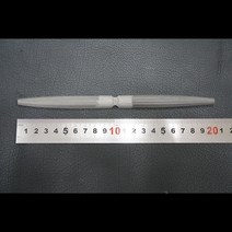 중국산 왁스용 배줄 반원줄 카빙 조각, 1개