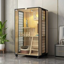 동물병원 케이지 철제 켄넬 대형 고양이 보호소, C-120x60x60 (측면망+철망)