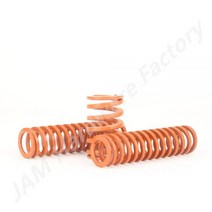 용수철스프링 1PCS 외경 10.5-52mm Length65-75mm 주황색 틀 부품 중간 편향 코일 스프링 SWS 시리즈 사양의 부분325283, SWS10.5-70