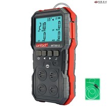 대동상사 4종 복합가스측정기 WT-8812 수동펌프 O2 H2S CO CH4 휴대용 허리착용 맨홀작업시