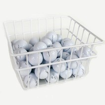 골프연습장용 골프볼바스켓 연습용품 골프웨어, 화이트