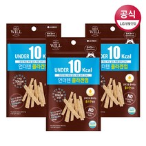 시리우스 윌 애견간식 언더텐 콜라겐껌 20g x 3팩, 단품