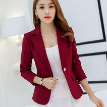 FANSYLI 여성 코트 가을 패션 얇은 작은 정장 코트 봄 캐주얼 재킷 1030호