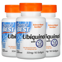 닥터스베스트 유비퀴놀 코큐텐 코엔자임 Q10 카네카 100mg, 3통, 60캡슐
