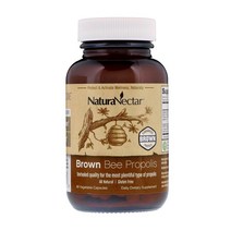 네츄라넥타 브라운 꿀벌 비 프로폴리스 Brown Bee Propolis 60베지캡슐