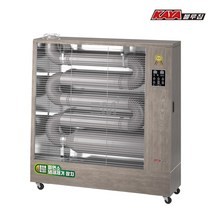 가야 원적외선 튜브히터 KY-205 60평 대형 돈풍기 공장 창고 난방기 곱창난로 Es