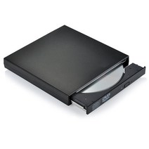 블루레이플레이어 외장cd롬 외장형 광학 드라이브 USB 2.0 DVD/CD 플레이어 DVD-m For Mac Windows xp 7 8 10 울트라 노트북 PC 데스크탑 컴퓨, Black