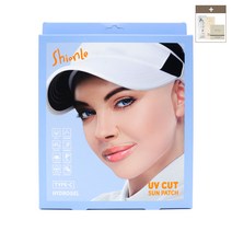 션리 유브이 컷 선패치 하이드로겔 (TYPE_C) (4매) (+선크림 샘플 1ml 5매 증정) 자외선 차단 패치 골프 등산 야외활동, 1개 (4매입), TYPE_C