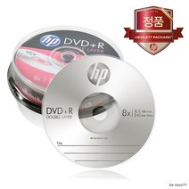 듀얼레이어 DVD-R 10장케이크 HP 8.5GB 공DVD, 상세페이지 참조