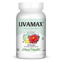 Maxi Health Livamax 맥시헬스 리바맥스 리버포뮬러 밀크씨슬 단델리온 기타영양제, 120정, 1개