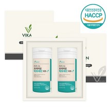 순도 100% 그래스페드락토패린 유산균 초유 단백질 다이어트 뱃살 내장지방 감소 고함량 뉴질랜드 비카인 Pepe-ra 프리미엄 락토페린 105V 500mg x 60정 2통 선물세트, 1개