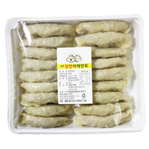 청솔식품 부산당면만두18개입 당일생산출고 (600g) 청솔마켓 1팩, 600g