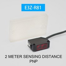 포토 센서 광화이버 스위치 Cloweit 10cm 2m 5m 감지 확산 반사 빔 광전 근접 E3Z D61 D81 D62 D82 T61 T81, 02 A Quality .Bracket, 06 E3Z-R81 PNP
