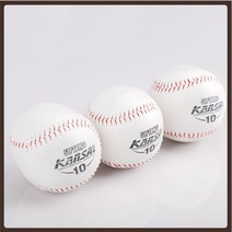 야구공 하드볼 소프트볼 전문 가죽 야구 공 기념품 액세서리 훈련 운동 Batte De Baseball Practice, Solid softball 5 PCS