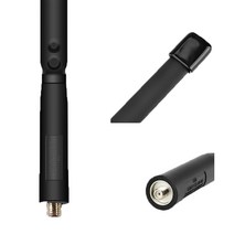 차량용 고감도 안테나 diy AR-152 CS 전술 Foldable SMA-여성 VHF UHF 136/520Mhz Baofeng UV-82 UV-5R UV5R BF-888S AR, 02 48CM