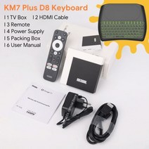 블랙박스왕 MECOOL-KM7 플러스 TV 박스 안드로이드 11 넷플릭스 4k 구글 2GB DDR4 16GB ROM 100M LAN 인터넷 S905Y4 홈 미디어 플레이어 셋톱, [01] 미국 플러그, [09] KM7 Plus D8, 09 KM7 Plus D8_01 미국 플러그