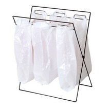 컴엔텔상사 접이식 분리수거대 브라운, 단색, 1개