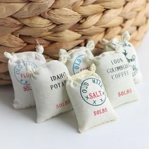 명품쌀집 포대자루 미니어쳐 소품장식 하우스 집만들기 diy DIY 인형의집 취미