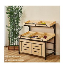 오마플 과일가게 야채가게 과일 야채 선반 진열대, 120x70x120 2단