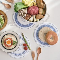 cocooning NEW 국산 실리콘 인덕션 보호 매트, 코코넛, 보니블루