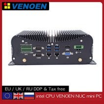 미니PC 팬리스 인텔 코어 i5 i7 7600U 7267U 4200U 산업용 미니 PC Windows IOT Linux 초소형 컴퓨터 LPT HDMI VGA GPIO SIM 카드, [03] I5 4200U 4300U DDR3, [03] 4GB RAM 256GB SSD