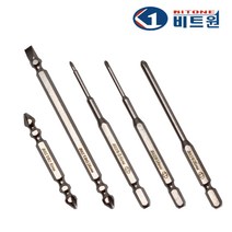 비트원 정밀 드라이버 자석 비트세트 임팩 전동드라이버 비트 십자팁, 1개