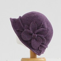 지오마켓 가을 겨울 와이어 울 벙거지 모자 중년 여성 버킷햇 미시모자 엄마 할머니모자 선물