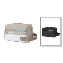 파리게이츠 남성 로고 프린트 파우치 (511B3BG601), 베이지