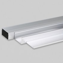 사각 알루미늄 덕트 쫄대 전선정리 몰딩 50x35mm, 1개