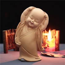 태양아로마향 세라믹 동자승 미니어처 피규어, YM-208