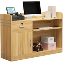 리셉션 안내 데스크 강의단상 탁자 교육 중학교 고등, 스톤화이트 100 x 42 x 92cm