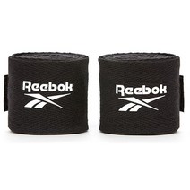 Reebok 격투기 권투 복싱 핸드랩 158, 블랙(단일)