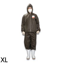[풀리줄리] 애니세이프 SBW 일회용 방진복 투피스 진회색 xL 1P, 1개
