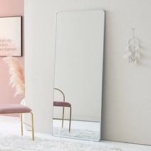 스틸 700 라운드 전신거울 드레스룸 인테리어 침실 현관 예쁜 와이드 대형 거울, 화이트