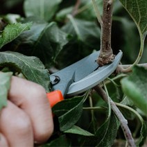 완충스프링 충격흡수 곡선날 전지가위 분재 전정 작업