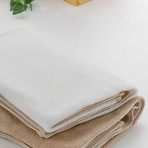 셀픽 밤부 바스타올 120x56cm 천연대나무섬유 오가닉코튼 아기 목욕수건 대형수건, 오프화이트 1개