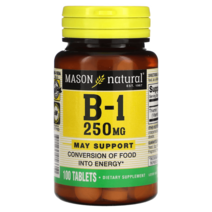 메이슨내추럴 비타민B1250mg100, A