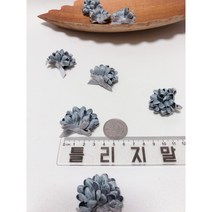 [그레이스샵] 리본공예 수공예 부자재 한복 악세사리 만들기 브로치 만들기 DIY 반작품 리본 꽃 1pcs
