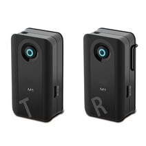 eppfun 악기용 무선 오디오 트랜스미터 리시버 (송신기 + 수신기 송수신기 세트) 5.8G・24-bit48K HiFi 음질 6.5ms 저지연 30m 전송 10시간 연속 사용 와 호환 가능