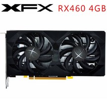 컴퓨터 그래픽카드 비디오카드 노트북XFX 비디오 카드 RX 560 4GB 128Bit GDDR5 그래픽 AMD 시리즈 VGA 470, 한개옵션0