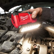 밀워키 LED 회전 작업등 M12 PAL, 2. 2Ah배터리+본체+충전기