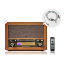 [Huriz] 휴라이즈 HR-TS200 프리미엄 올인원 턴테이블 / RCA-RCA 케이블 증정!