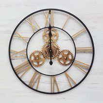 BnH 대형 무소음 벽시계 거실 인테리어 시계 CL_20529, 단품