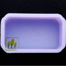 민무늬 직사각2 실리콘몰드(100g)