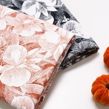 일본 수입 양장지 면 스판 자카드 닛포리 003 - 2색, 레드 브라운