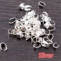 50 개몫 stianless 철 펜던트 클립 핀치 보석 걸쇠 버클 매력 목걸이 후크 커넥터 diy 보석 카메오 트레이 만들기