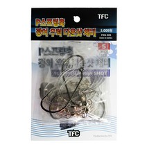TFC P스프링훅 광어 우럭 다운샷 채비 5EA